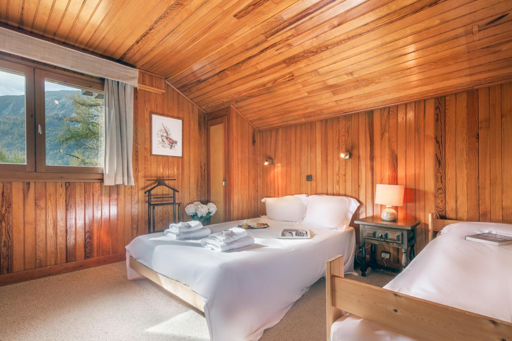 Montblanc Alpine Ski & Sauna Retreat - Happy Rentals Chamonix ภายนอก รูปภาพ