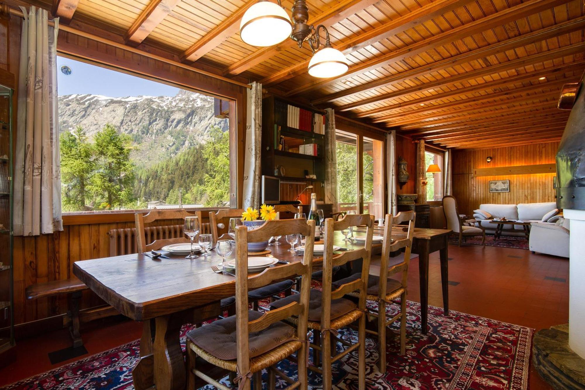 Montblanc Alpine Ski & Sauna Retreat - Happy Rentals Chamonix ภายนอก รูปภาพ